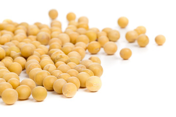 Dry soybeans