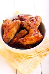 Roast flying chicken wings