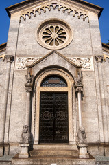 Chapel in the Monumental Cemetery of Milan