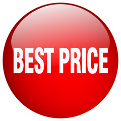 best price red round gel isolated push button