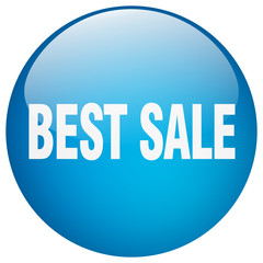 best sale blue round gel isolated push button