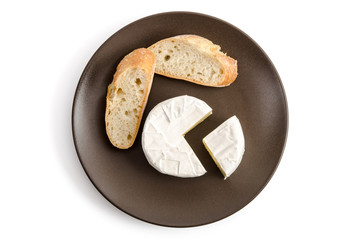 Weichkäse und Baguette