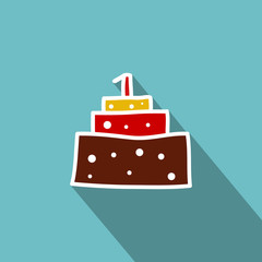 Happy Birthday Cake.