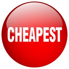 cheapest red round gel isolated push button