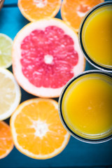 Fresh squeezed citrus juice