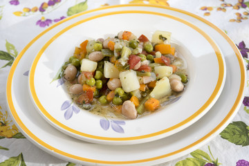 vegetarian minestrone soup