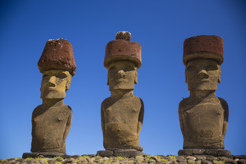 Fototapeta na wymiar Easter island