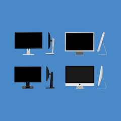 Computer Screen Vector