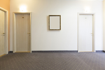 Hotel room doors