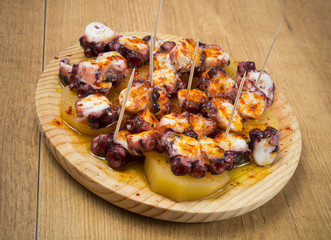 Tapa de pulpo,Galicia