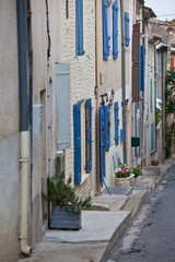 Fototapeta na wymiar Old Stone Narrow Streets of small Provence town, France