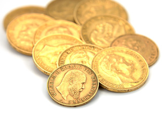 Alte deutsche Goldmünzen