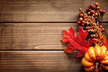 Naklejka na ściany i meble Autumn Background