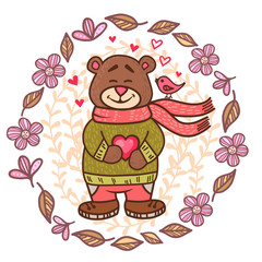 teddy bear with heart