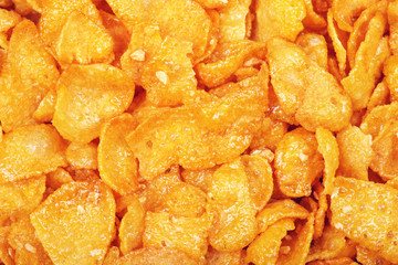 Cornflakes With Honey And Nuts