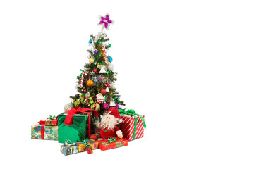 christmas tree presents