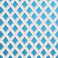 Abstract background paper strips on a blue background