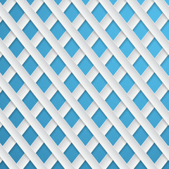 Abstract background paper strips on a blue background