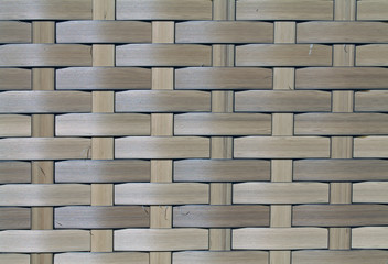 Closeup of Woven Bamboo