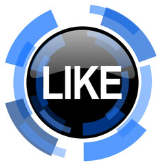 like black blue glossy web icon