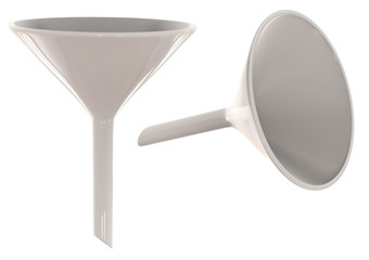 Ceramic funnel