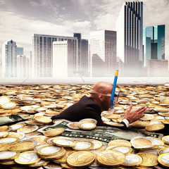 Swimming in wealth
