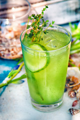Огуречный лимонад