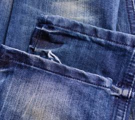 Blue jeans.