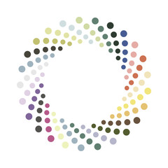 Abstract colorful circle.Vector design element
