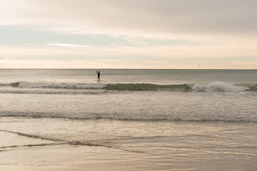 Paddle Surf at sea