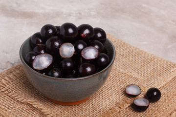 Berry Jaboticaba in bowl