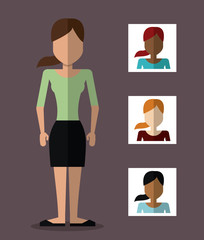 People profile design 