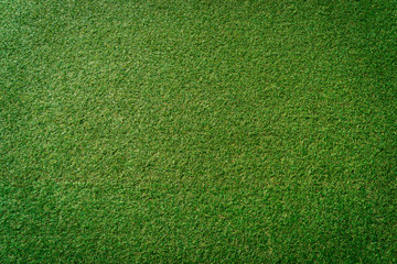 Obraz na płótnie Canvas Green artificial grass background