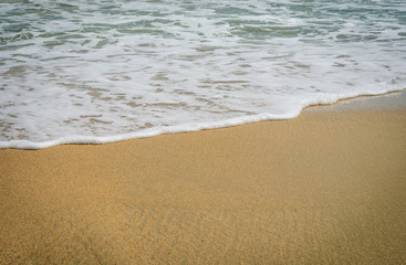 Sea wave on the beach