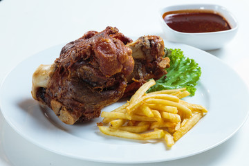 fried pork