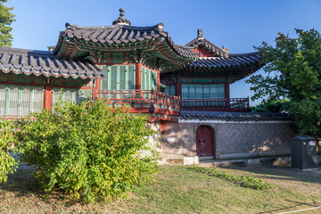 Obraz premium House in Changdeokgung Palace, Seoul