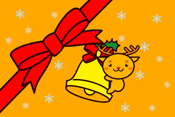 クリスマスフレームの動物シリーズ