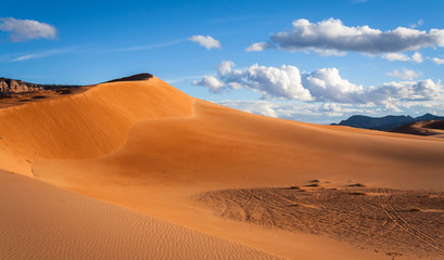 Fototapeta na wymiar Sand dunes view