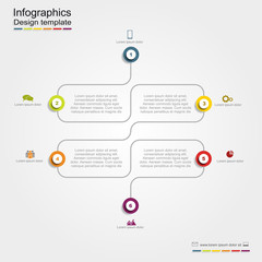 Infographic design template. Vector illustration.