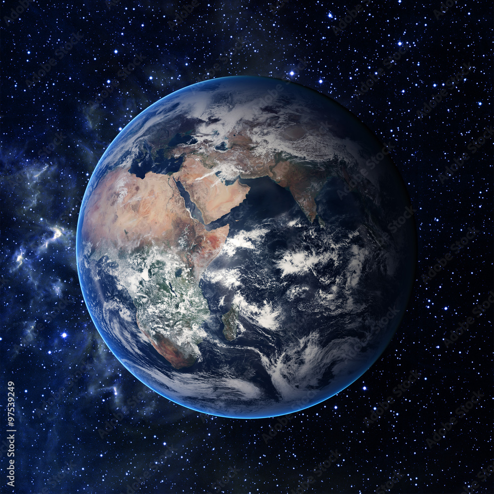 Wall mural earth