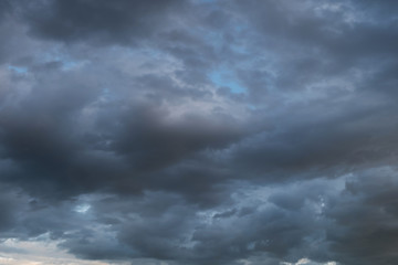 heavy rain storm clouds, thunderstorm dramatic sky