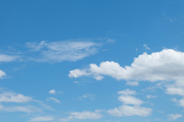 clouds and blue sky weather background