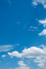 clouds and blue sky weather background