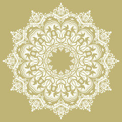 Damask Oriental Pattern