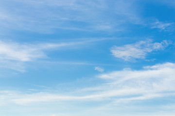 blue sky and white cloud, cloudy sky background
