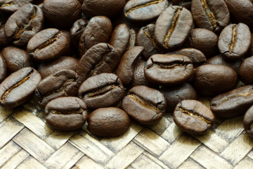 roasted coffee beans