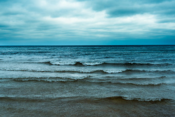 Windy day in Baltic.