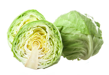 Fototapeta premium Cabbage isolated on white background