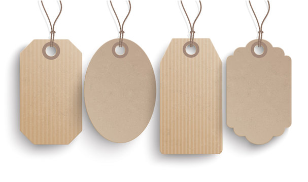 Carton Hanging Classic Price Stickers Set