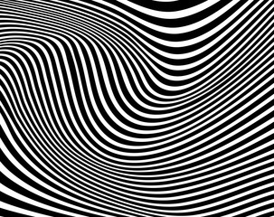 optical art opart striped wavy background